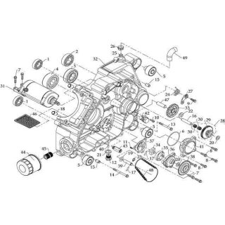 POS.39 - OELPUMPENACHSE - LINHAI 590 4X4 - HYTRACK 590 4X4