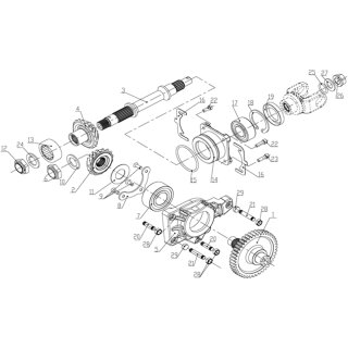 POS.25 - O-RING 20X3.0 - LINHAI 710S - HYTRACK 710S