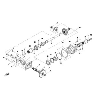 Pos.02 - Seegering 25mm - CFMOTO CForce 450 XL EPS