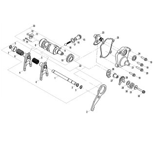 Pos.25 - Dichtung - CFMOTO CForce 550