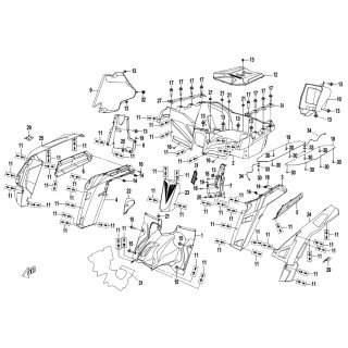 Pos.29 - Halterung - CFMOTO ZForce 1000 EPS LOF