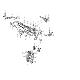 Pos.10 - Schraube M5x14 - CFMOTO ZForce 800 - 2014