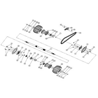 Pos. 18 - Bremsscheibe hinten 220 x 130 x 4L - Dinli DMX450 - DL901 bis 2007