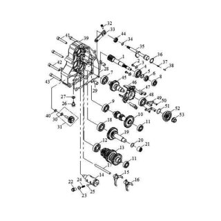 Pos. 19 - FINAL SHAFT 36T/19T Triton Outback 400 4x4 2011