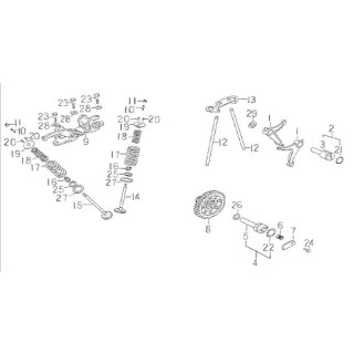 Pos. 03 - SHAFT, CAM FOLLOWER - Explorer Stinger 170