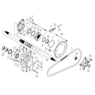 Pos. 09 - Halterung - Explorer Stinger 170